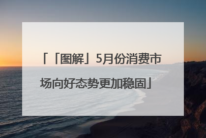 「图解」5月份消费市场向好态势更加稳固