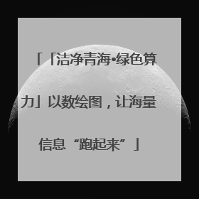 「洁净青海•绿色算力」以数绘图，让海量信息“跑起来”