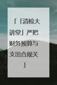 「清检大讲堂」严把财务预算与支出合规关