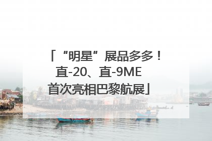 “明星”展品多多！直-20、直-9ME首次亮相巴黎航展