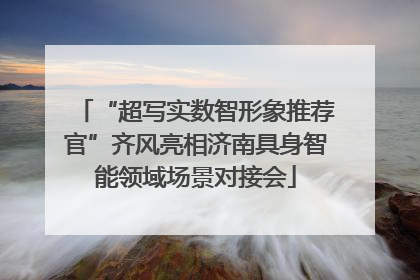 “超写实数智形象推荐官”齐风亮相济南具身智能领域场景对接会