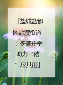 盐城盐都区盐渎街道：多措并举 助力“秸”尽其用