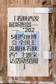 看陕西发展新图景——“2025相约丝博会 全国主流媒体看陕西”主题采访活动见闻