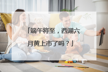 端午将至，西湖六月黄上市了吗？