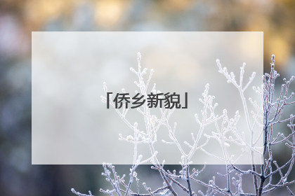侨乡新貌