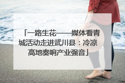 一路生花——媒体看青城活动走进武川县：冷凉高地奏响产业强音