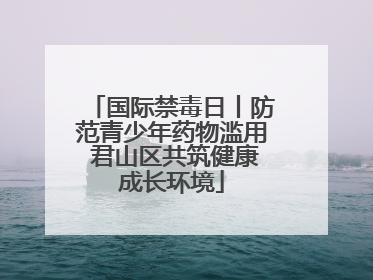 国际禁毒日丨防范青少年药物滥用 君山区共筑健康成长环境