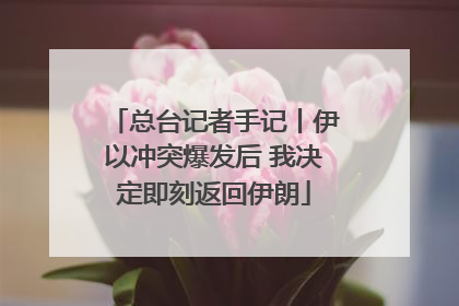 总台记者手记丨伊以冲突爆发后 我决定即刻返回伊朗