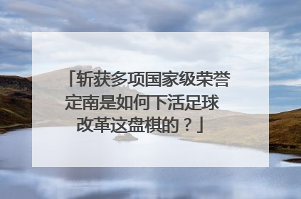 斩获多项国家级荣誉 定南是如何下活足球改革这盘棋的？