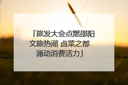 旅发大会点燃邵阳文旅热潮 卤菜之都涌动消费活力