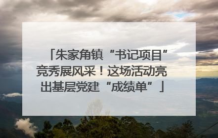 朱家角镇“书记项目”竞秀展风采！这场活动亮出基层党建“成绩单”