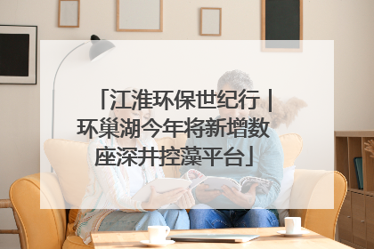 江淮环保世纪行｜环巢湖今年将新增数座深井控藻平台