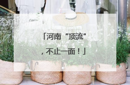 河南“顶流”，不止一面！