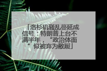 洛杉矶骚乱蔓延成信号：特朗普上台不满半年，“政治体面”似被弃为敝履