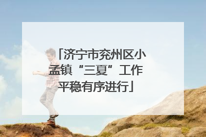 济宁市兖州区小孟镇“三夏”工作平稳有序进行