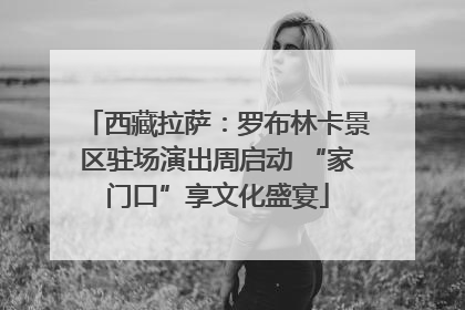 西藏拉萨：罗布林卡景区驻场演出周启动 “家门口”享文化盛宴