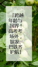 跨越年龄与国界！高考考场外，银发、巴铁齐护航
