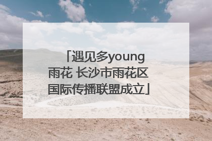 遇见多young雨花 长沙市雨花区国际传播联盟成立