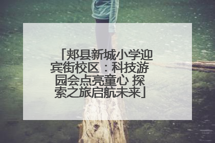 郏县新城小学迎宾街校区：科技游园会点亮童心 探索之旅启航未来