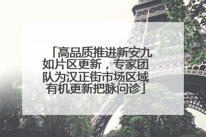 高品质推进新安九如片区更新，专家团队为汉正街市场区域有机更新把脉问诊