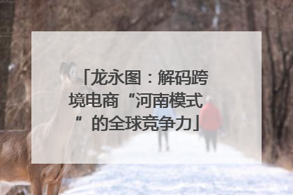 龙永图：解码跨境电商“河南模式”的全球竞争力