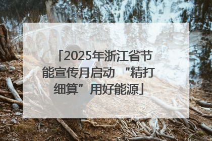 2025年浙江省节能宣传月启动 “精打细算”用好能源
