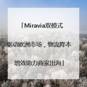 Miravia双模式驱动欧洲市场，物流降本增效助力商家出海