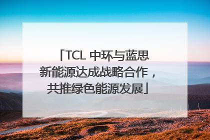TCL 中环与蓝思新能源达成战略合作，共推绿色能源发展